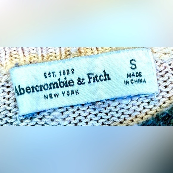 Abercrombie & Fitch Floral Boat Neck Long-Sleeved High-Low Sweater, S - Picture 10 of 15